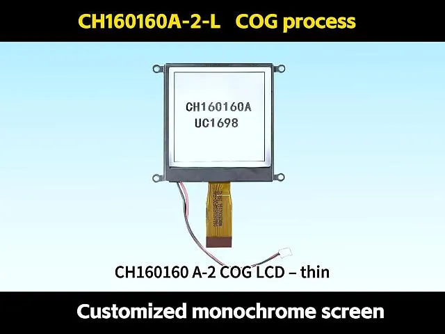 CH160160A-2-L Chip-on-Glass LCD 160x160